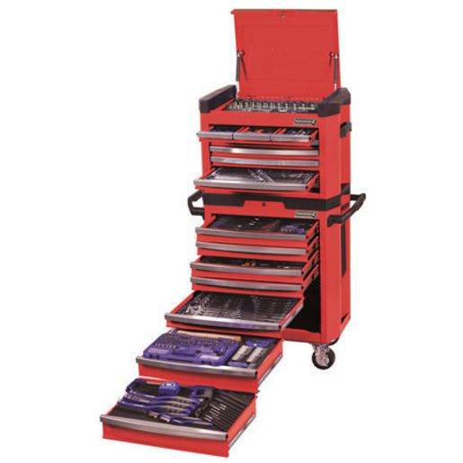 Kincrome 15 Drawer Workshop Tool Kit 472Pc Red K1500R