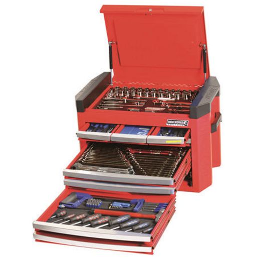Kincrome Contour Tool Chest Kit 207Pc Red K1509R