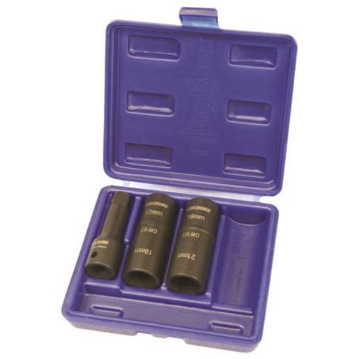 Kincrome Flip Impact Socket Set 3Pc 1/In Drive Metric