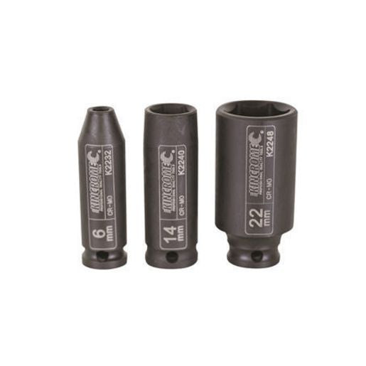 Kincrome Deep Impact Socket 14Mm 3/8In Drive K2240