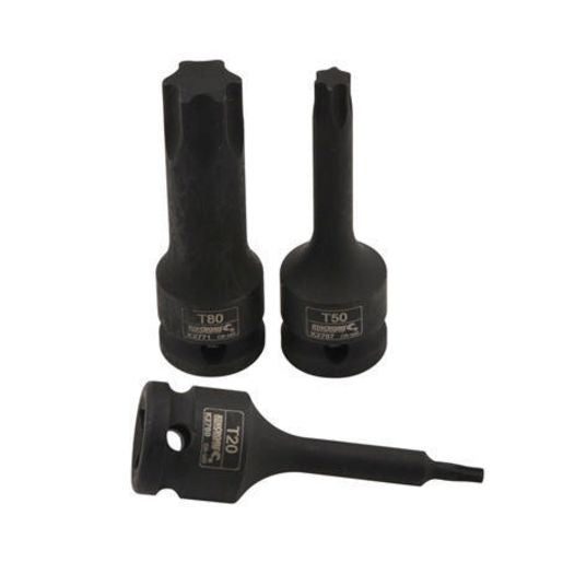 Kincrome Torx Impact Socket 1/2" Drive T30 X 78mm K2763