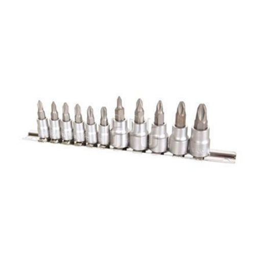 Kincrome Phillips Bit Socket Set 11Pc Metric K5026