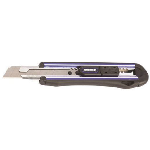 Kincrome Dual Action Utility Knife Snap Blade 18Mm K6124