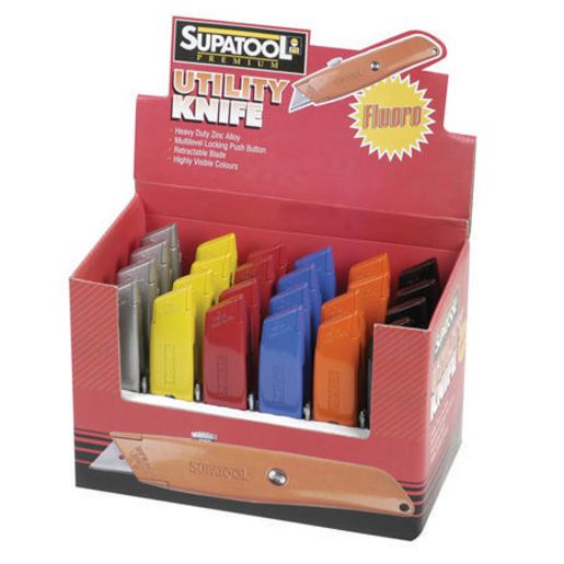 Supatool 24Pce Utility Knife Merch 1414
