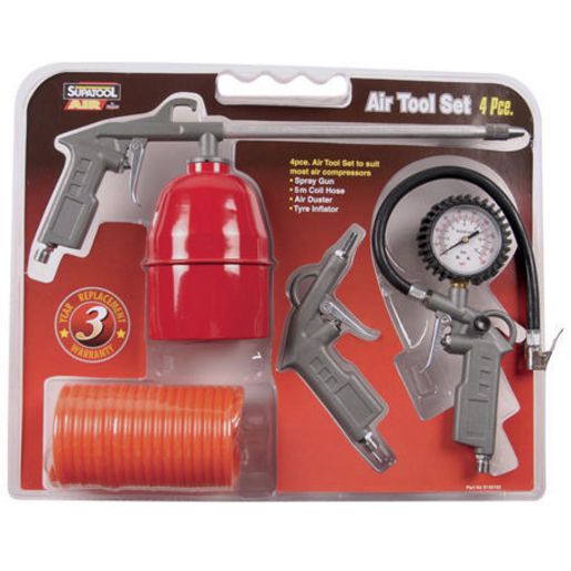 Supatool Air Kit 4 Pce S130162
