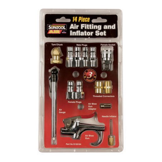 Supatool Air Kit 14Pce S130164