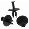 Champion Fasteners Push Rivet Black Len: 18mm Hole: 10mm