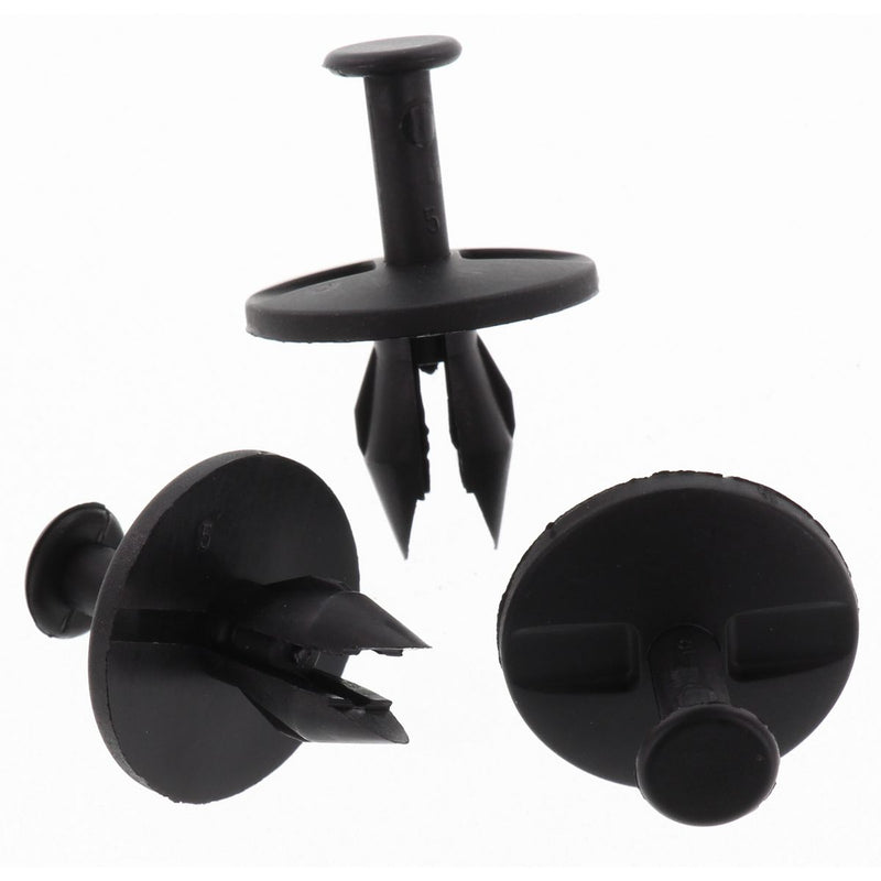 Champion Fasteners Push Rivet Black Len: 18mm Hole: 10mm