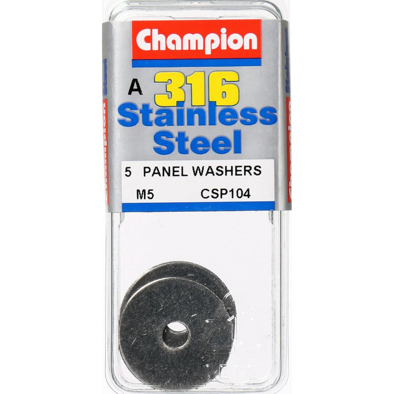 Champion Fasteners Washer Body Panel Stainless Steel 5mm