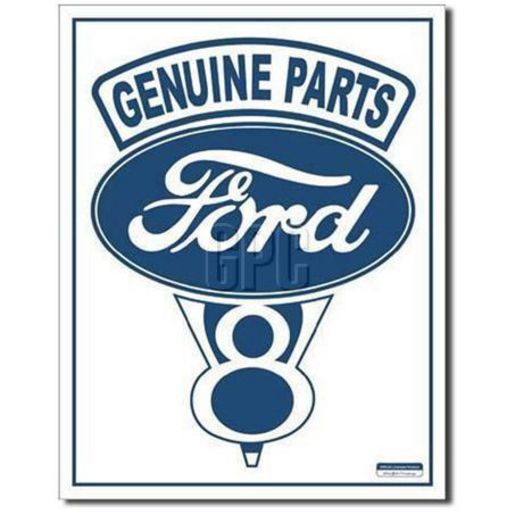 Naparts Garage Sign Ford V8 787