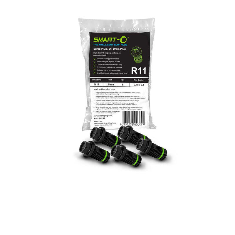Smart-O Sump Plug Bulk 5 Pack R11PB1PB5