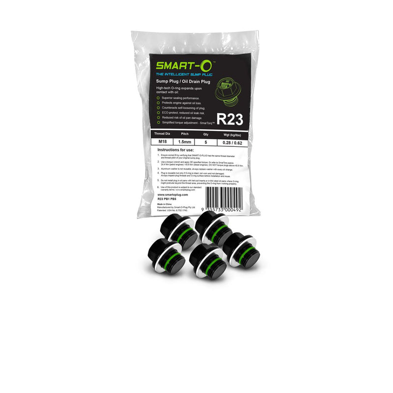 Smart-O Sump Plug Bulk 5 Pack R23PB1PB5