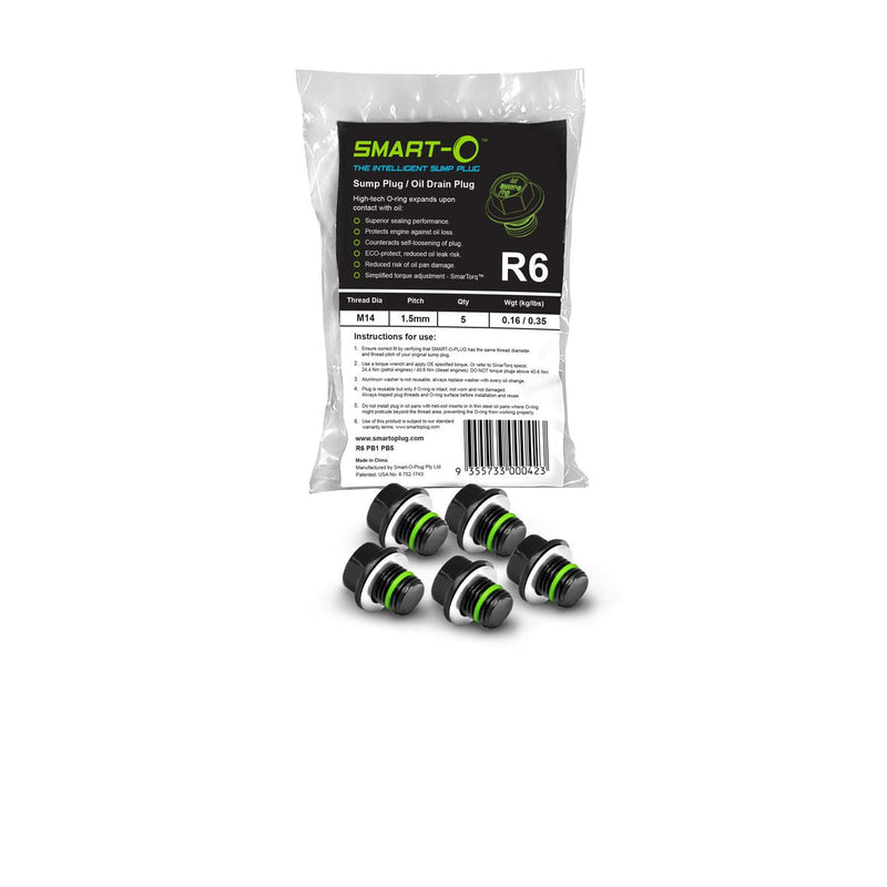 Smart-O Sump Plug Bulk 5 Pack R6PB1PB5