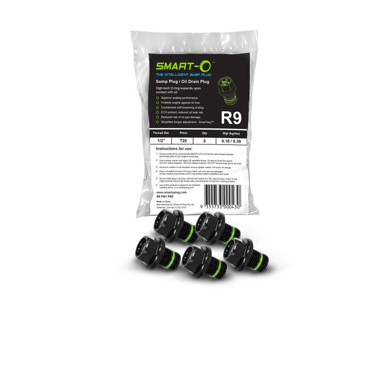 Smart-O Sump Plug Bulk 5 Pack R9PB1PB5