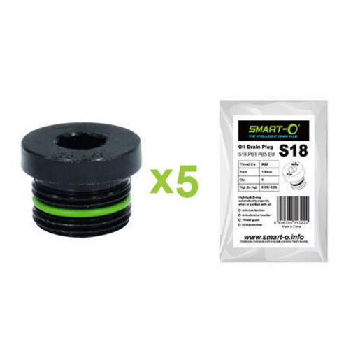 Smart-O Sump Plug Bulk 5 Pack S18PB1PB5