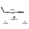 Redback Catalytic Converter C1344