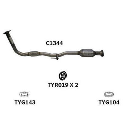 Redback Catalytic Converter C1344