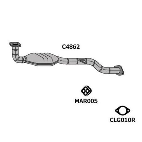 Redback Catalytic Converter C4862