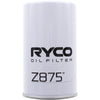Ryco Oil Filter Heavy Duty Spin-On Z875