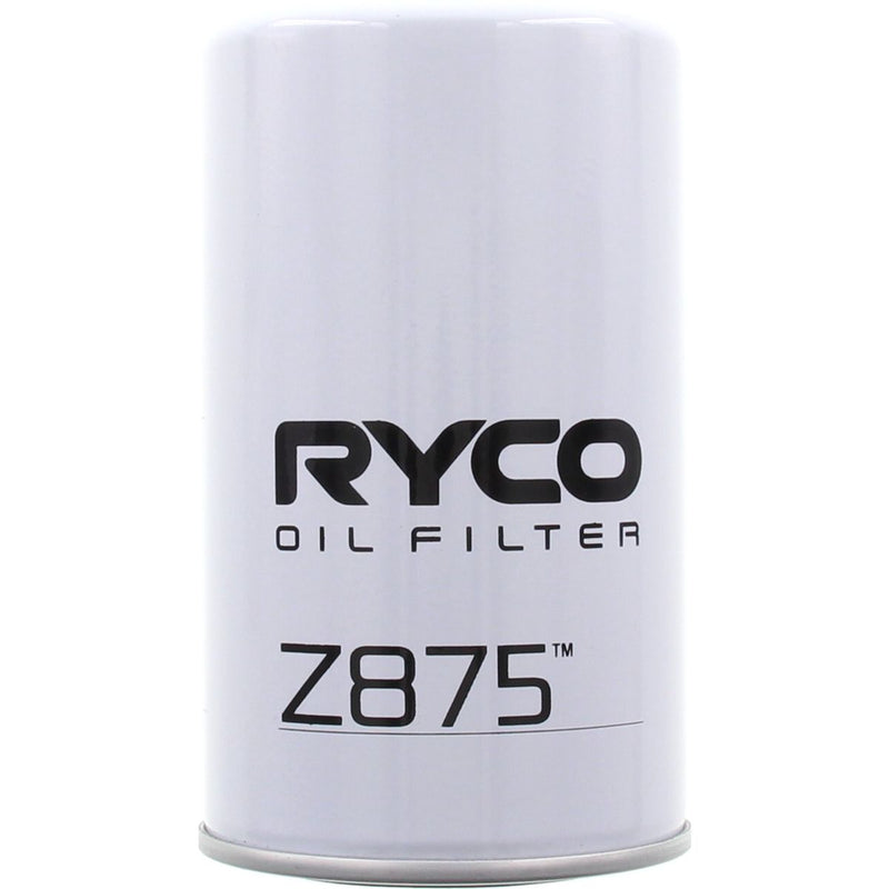 Ryco Oil Filter Heavy Duty Spin-On Z875