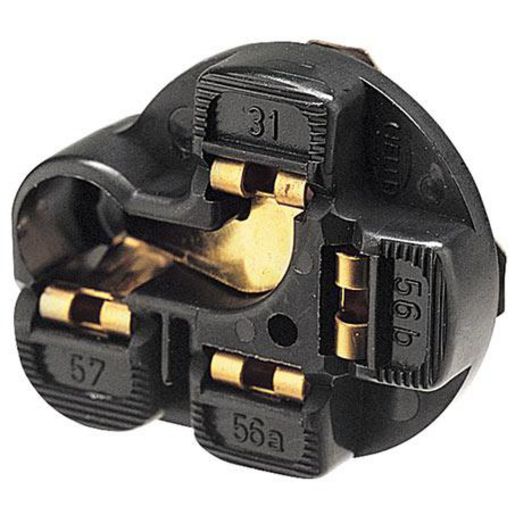 Hella Sealed Beam Adaptor w/ Front Position Lamp Globe