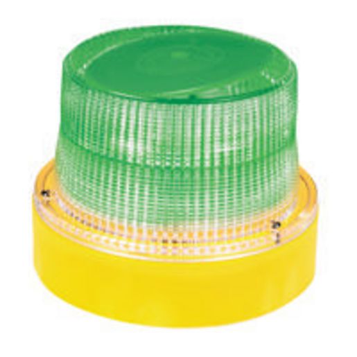 Hella OptiRAY Rotating Beacon Green HM300GMAG
