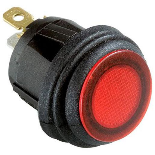 Hella Rocker Switch On/Off Spst 24V Red Illuminated