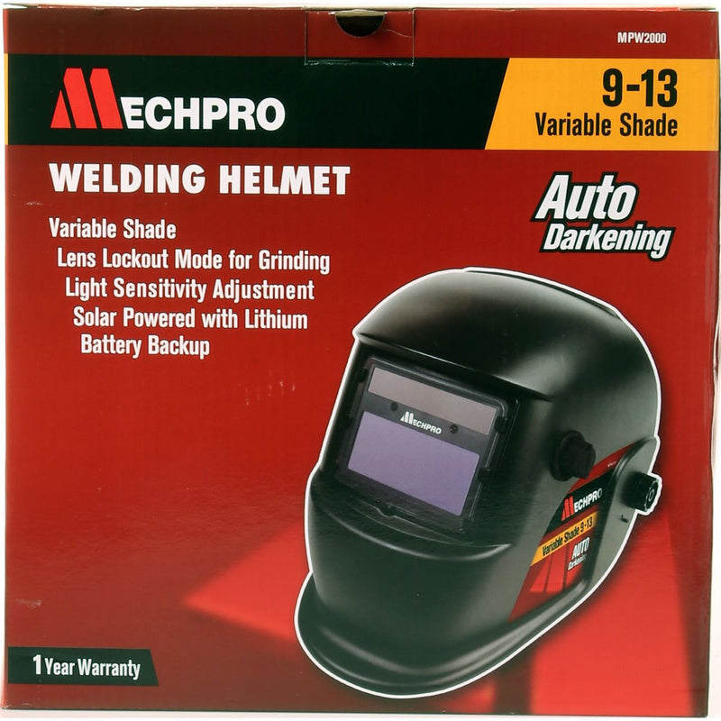 Mechpro Variable Shade Welding Helmet MPW2000