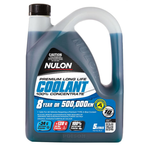 Nulon Blue Long Life Concentrate Coolant 5L BLL5