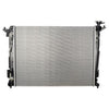 Doowon Engine Cooling Radiator Aluminium/Plastic