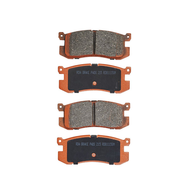 RDA GP Max Brake Pad Set Rear RDB1115