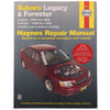 Haynes Repair Manual Suits Subaru Legacy & Forester 00-09