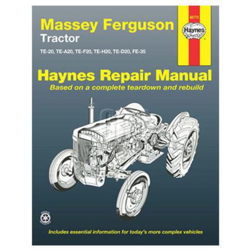 Haynes Owner's Workshop Manual - Massey Ferguson TE & FE