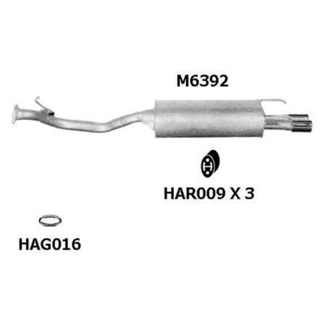 Motoline Exhaust Muffler M6392