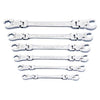 GearWrench Wrench Set Flex Flare Nut Ratcheting Tray MET