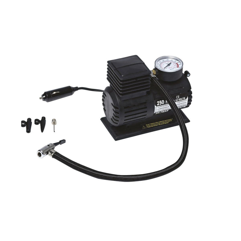Gear Up Air Compressor 12V 250PSI With Gauge GUAC250