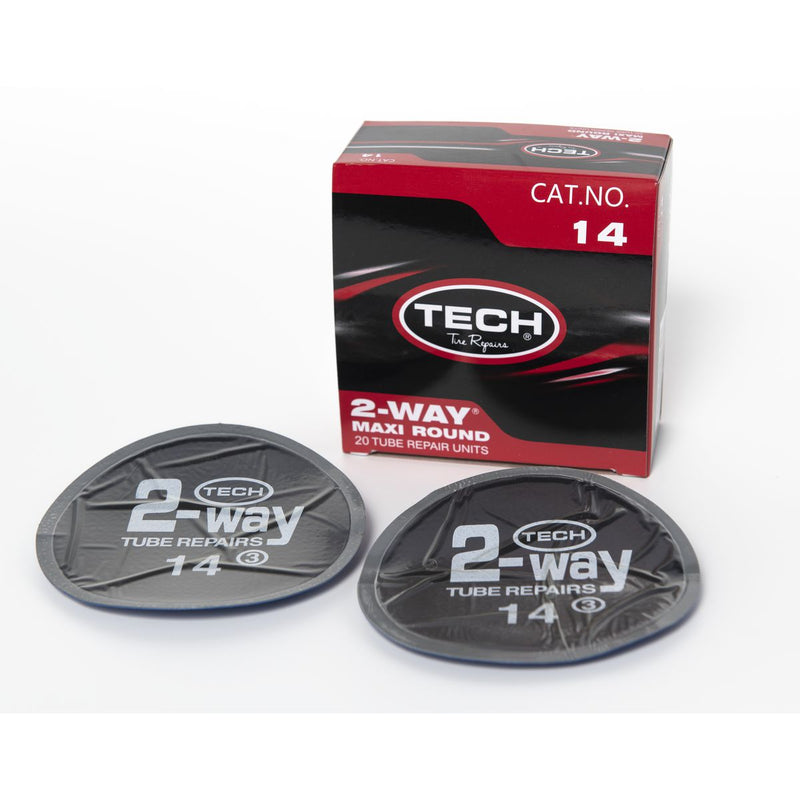 Tech Tire Repair Maxi Round Tube Rpr 100mm Box 20 14