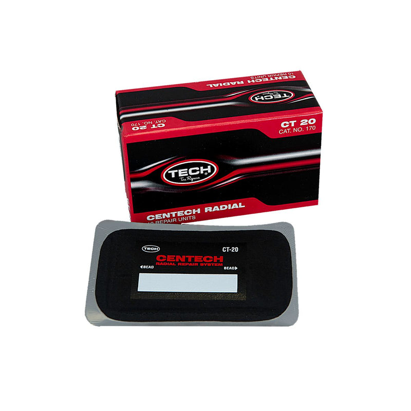 Tech Tire Repair Ct-20 Radial 75mm X 125mm Box 10 170