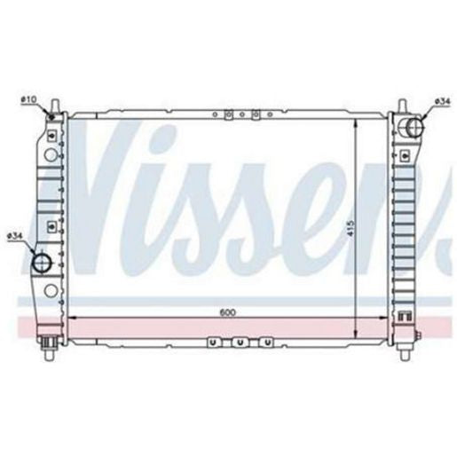 Nissens Engine Cooling Radiator 61645