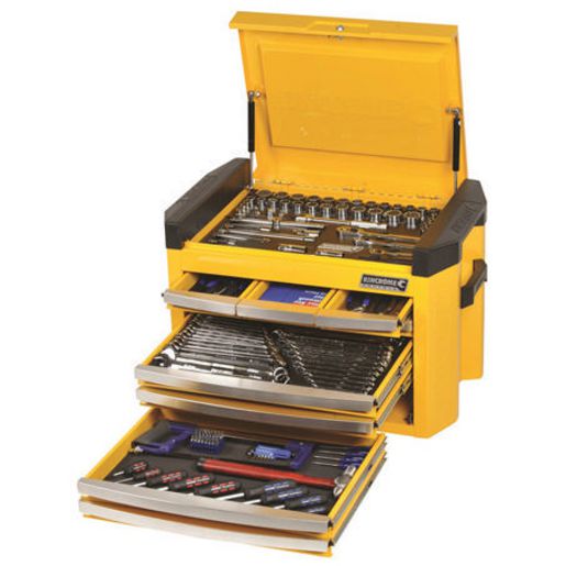 Kincrome Contour Tool Chest Kit 207Pc Yellow K1509Y