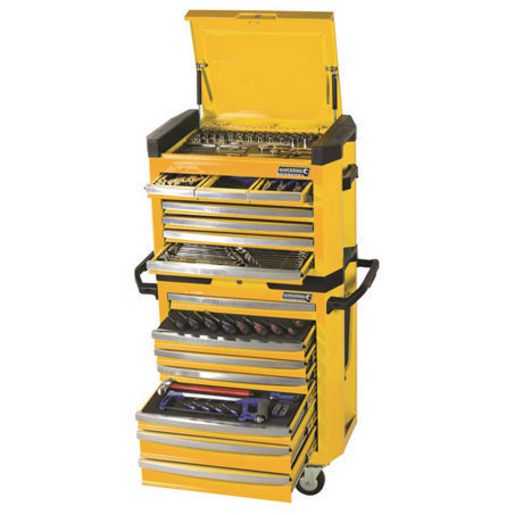 Kincrome Contour Workshop Toolkit 208Pc Yellow K1510Y