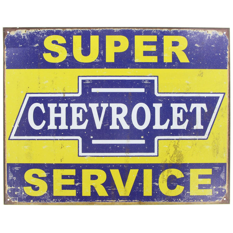 Super Duty Chevy Service Metal Sign (41x32cm) 1355