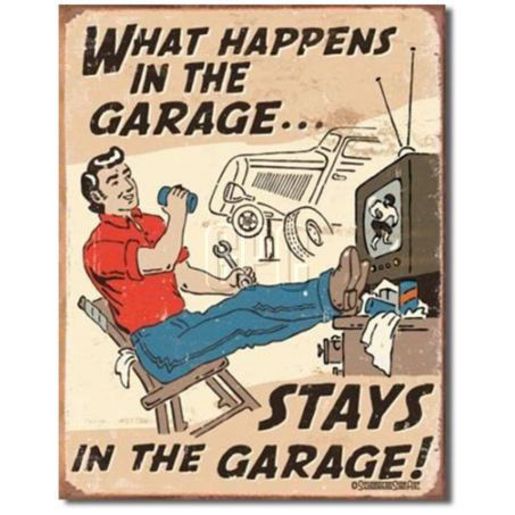 Naparts Sign Happens In Garage 1496