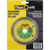 Flexovit Concrete And Clay 105mm Brick Cutter 70184624719
