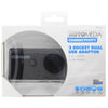 Automedia USB Charger Adaptor 3 Socket Dual USB AM3SUA