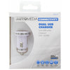 Automedia USB Car Charger Twin Socket Amduc