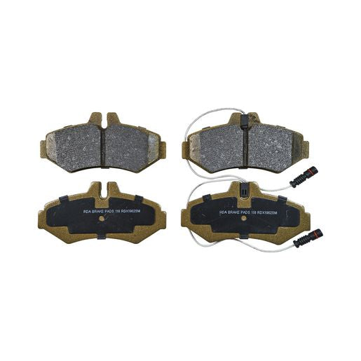 RDA Brakes Extreme Brake Pad Set Rear RDX1962SM