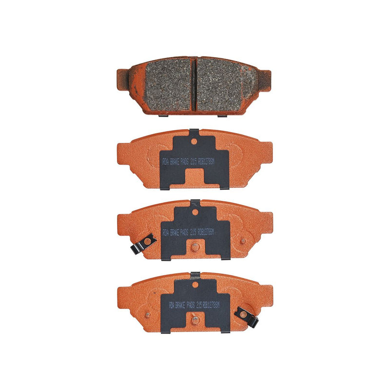 RDA GP Max Brake Pad Set Rear RDB1278