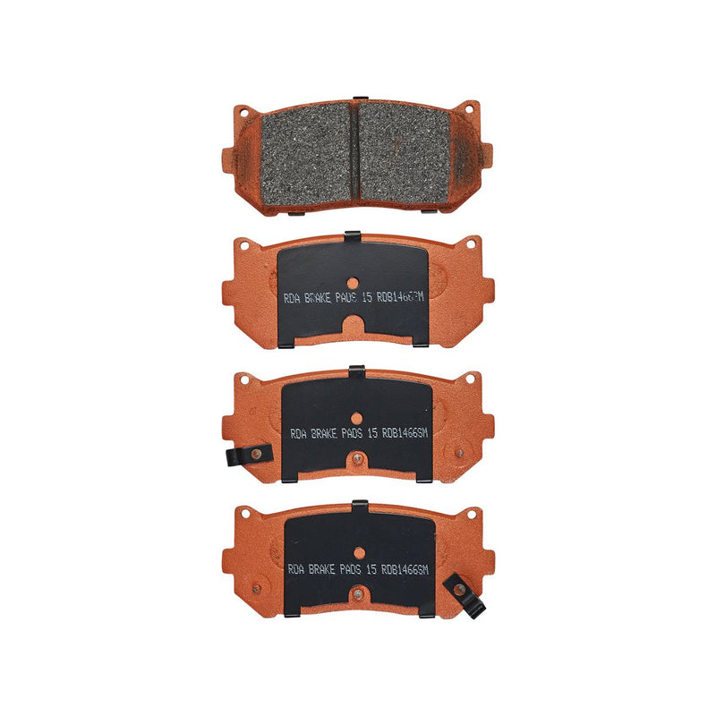 RDA GP Max Brake Pad Set Rear RDB1466