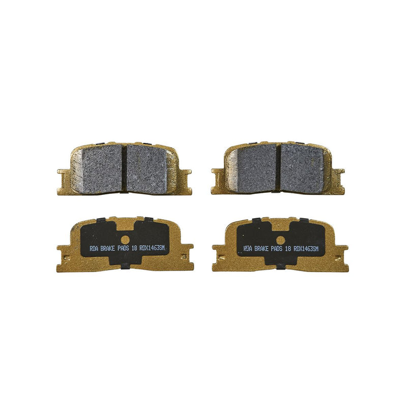 RDA Brakes Extreme Brake Pad Set Rear RDX1463SM